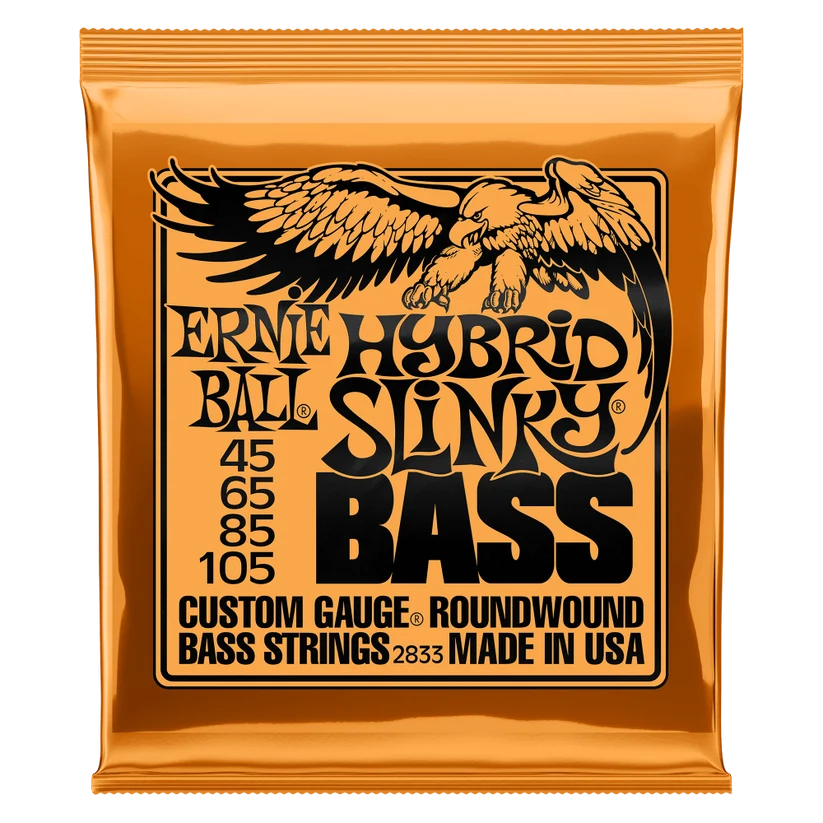 Cuerdas de Bajo Ernie Ball Hybrid Slinky 45-105