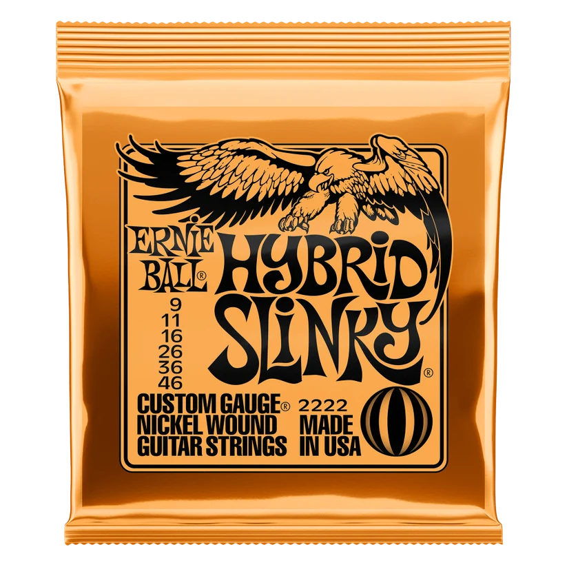 Cuerdas de Guitarra Ernie Ball Hybrid Slinky 09-46