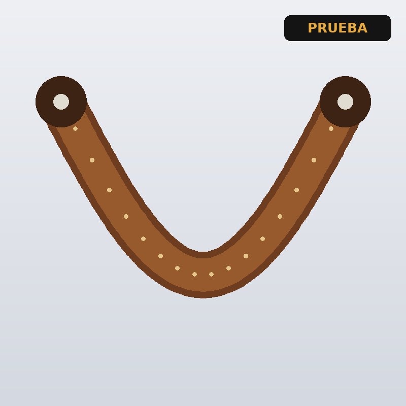 Correa de cuero café (prueba)